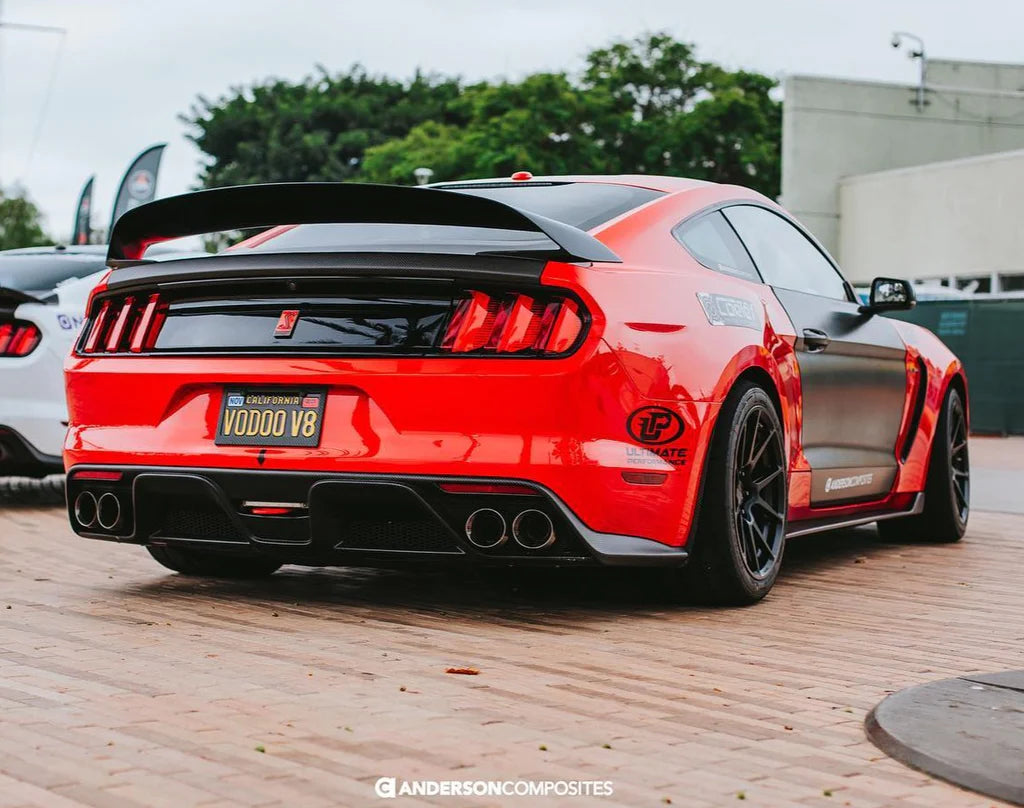 Anderson Composites 2015 - 2020 MUSTANG SHELBY GT350 CARBON FIBER REAR DIFFUSER