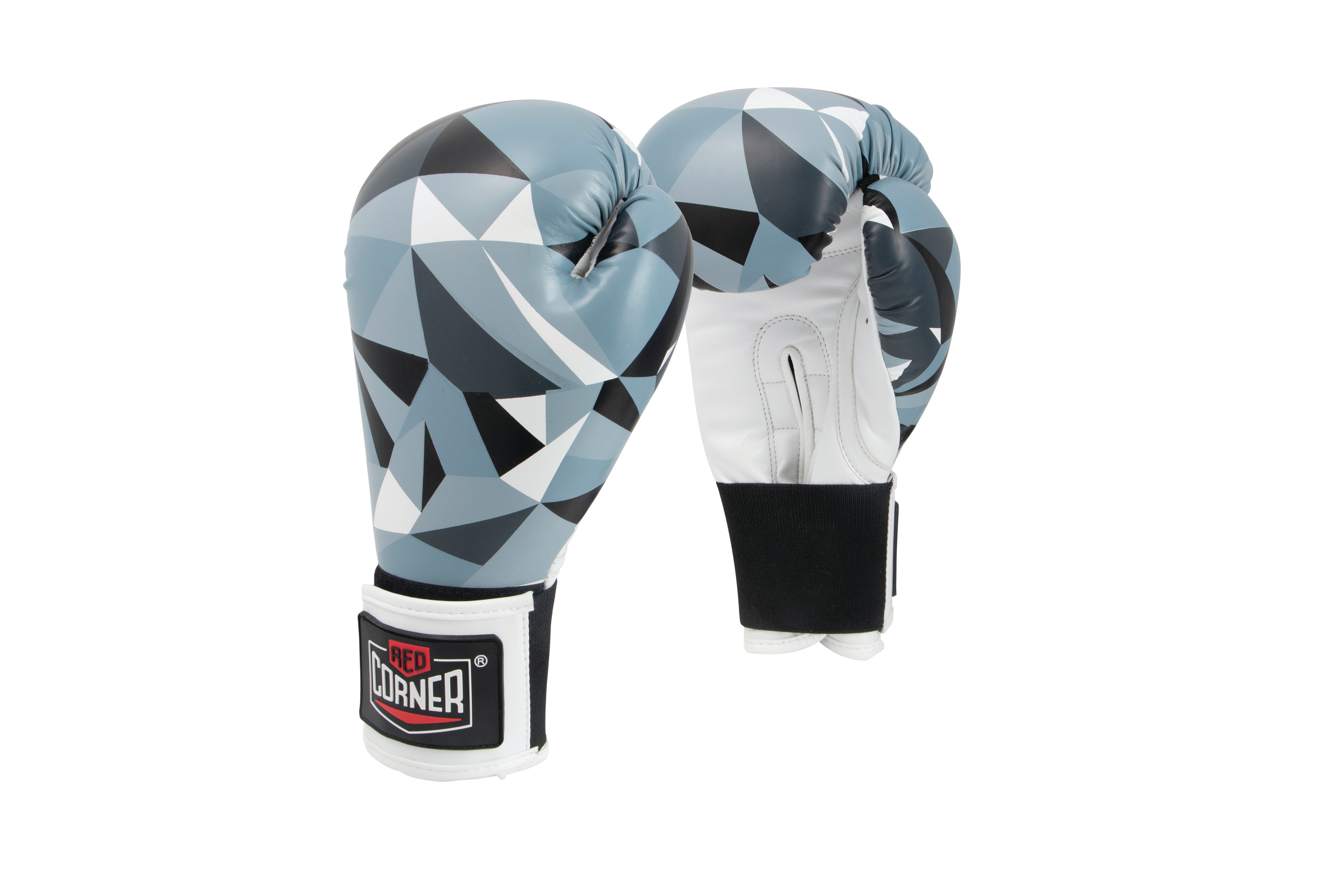 red corner boxing gloves