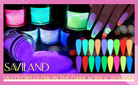 30g Glow In The Dark Acrylic Nail Powder – Saviland Global