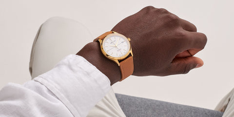 The 5TH Gold Swiss Made Watch With Automatic Movement