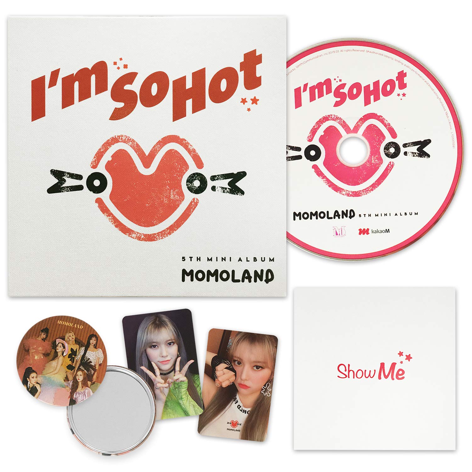 MOMOLAND - MOMOLAND 5th Mini Album - [ SHOW ME ] CD + Photobook +  Photocards + FREE GIFT / K-pop Sealed - Amazon.com Music