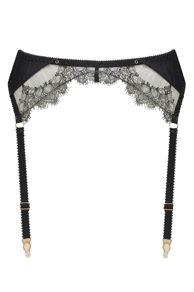 Edge o' Beyond Karis Silk + Lace Suspenders