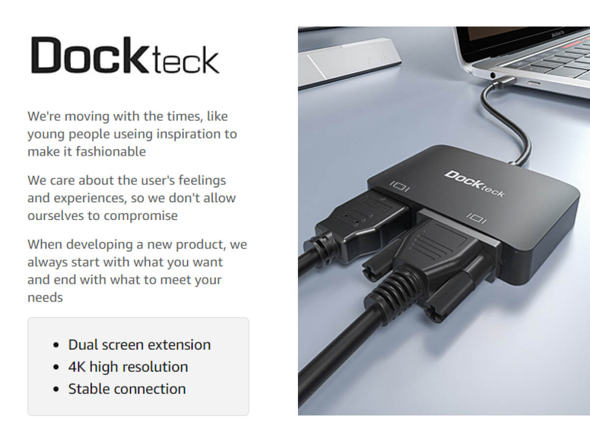 Adaptateur USB C vers HDMI/VGA, 4KHDR/PD - Adaptateurs vidéo USB-C