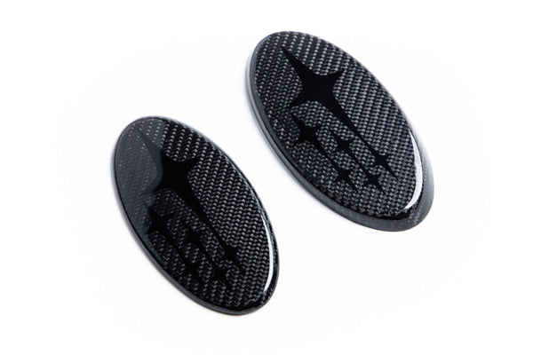 Molded Innovations Carbon Fiber Fender Vent Inserts 2015-2021 WRX /  2015-2021 STI 