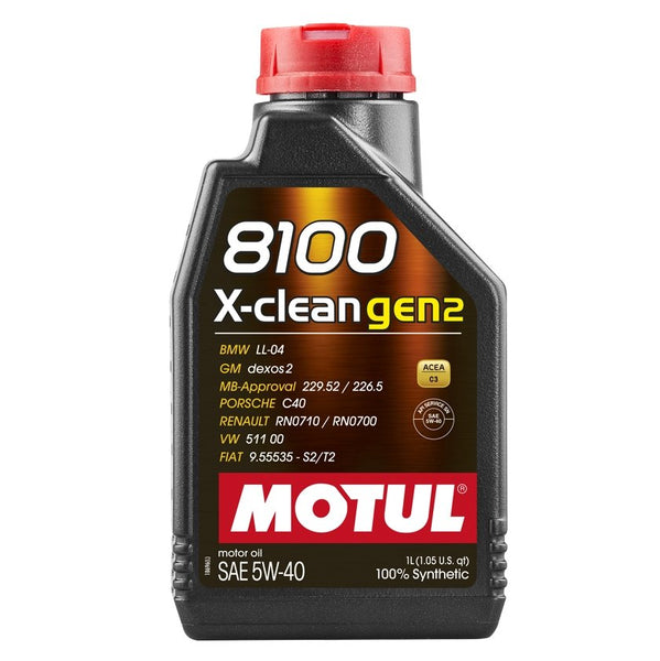 Motul 8100 5W40 X-cess Gen 2 Motor Oil 5 Liter 