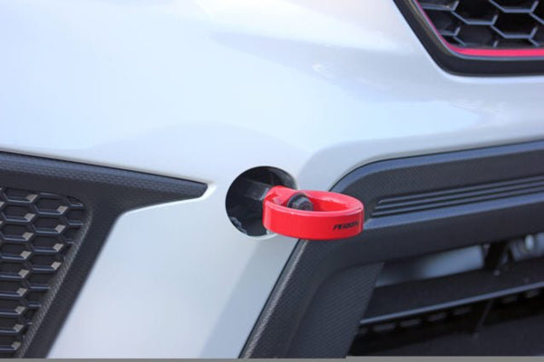 Cusco Front Tow Hook Red 2015-2021 WRX / 2015-2021 STI 