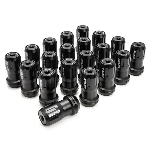 Subaru JDM STI Gun Metalic Locking Lug Nuts 12X1.25 - Subimods.com