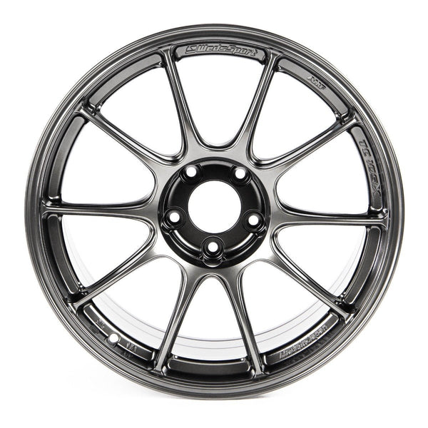 WedsSports SA-99R Platinum Silver Black 18x8.5 5x100 +45mm Offset -  Subimods.com