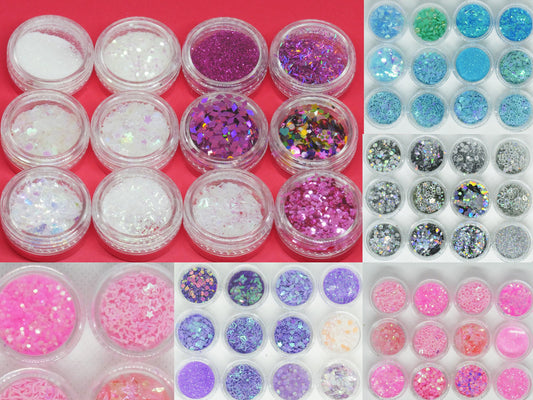 1 case Diamond Shimmer Sparkle Glitters Powder – MakyNailSupply