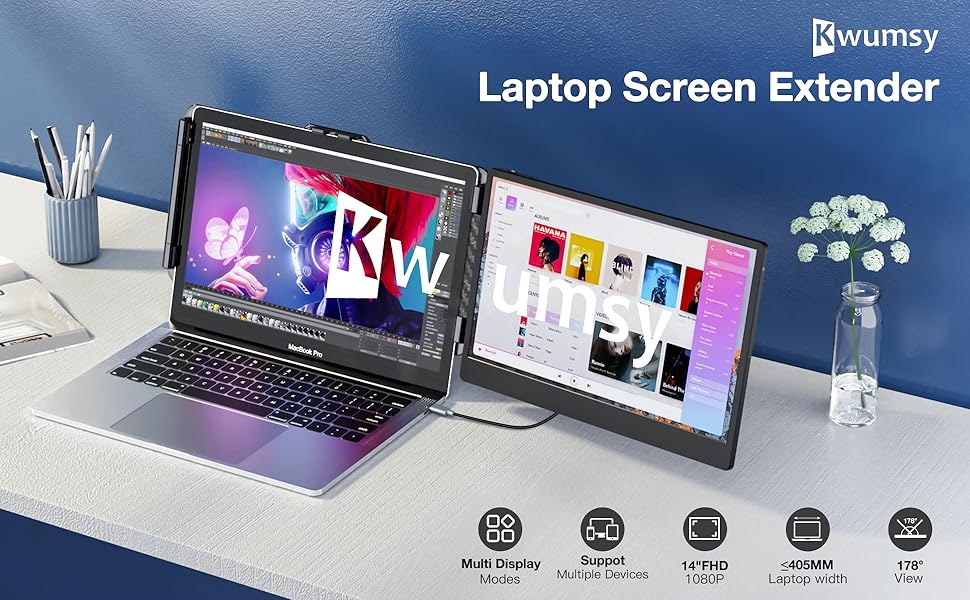 Kwumsy S1 14 Portable Laptop Screen