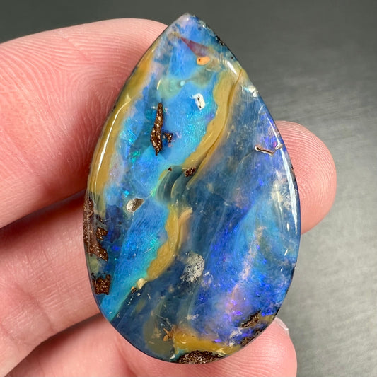 32.21ct Loose Quilpie Boulder Opal Stone