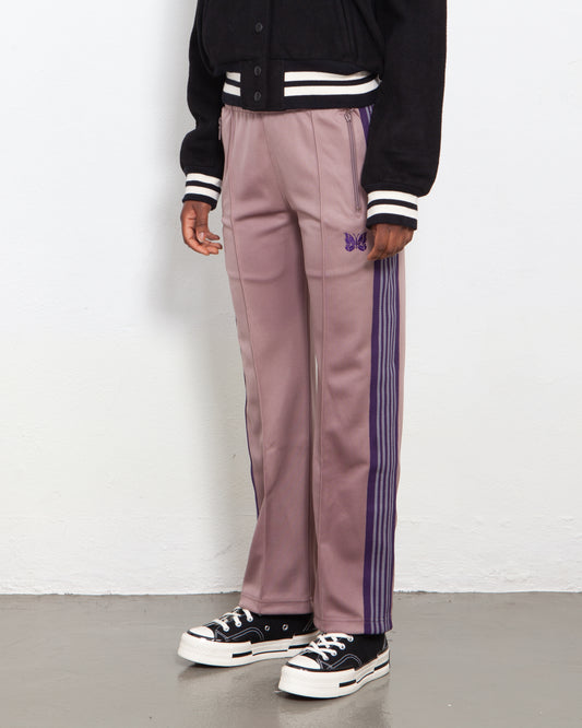 Needles Track Pant Poly Smooth Smoke Pink