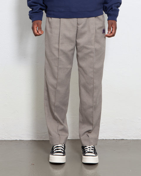 Needles Tucked Side Tab Trouser Stripe Jq. Grey