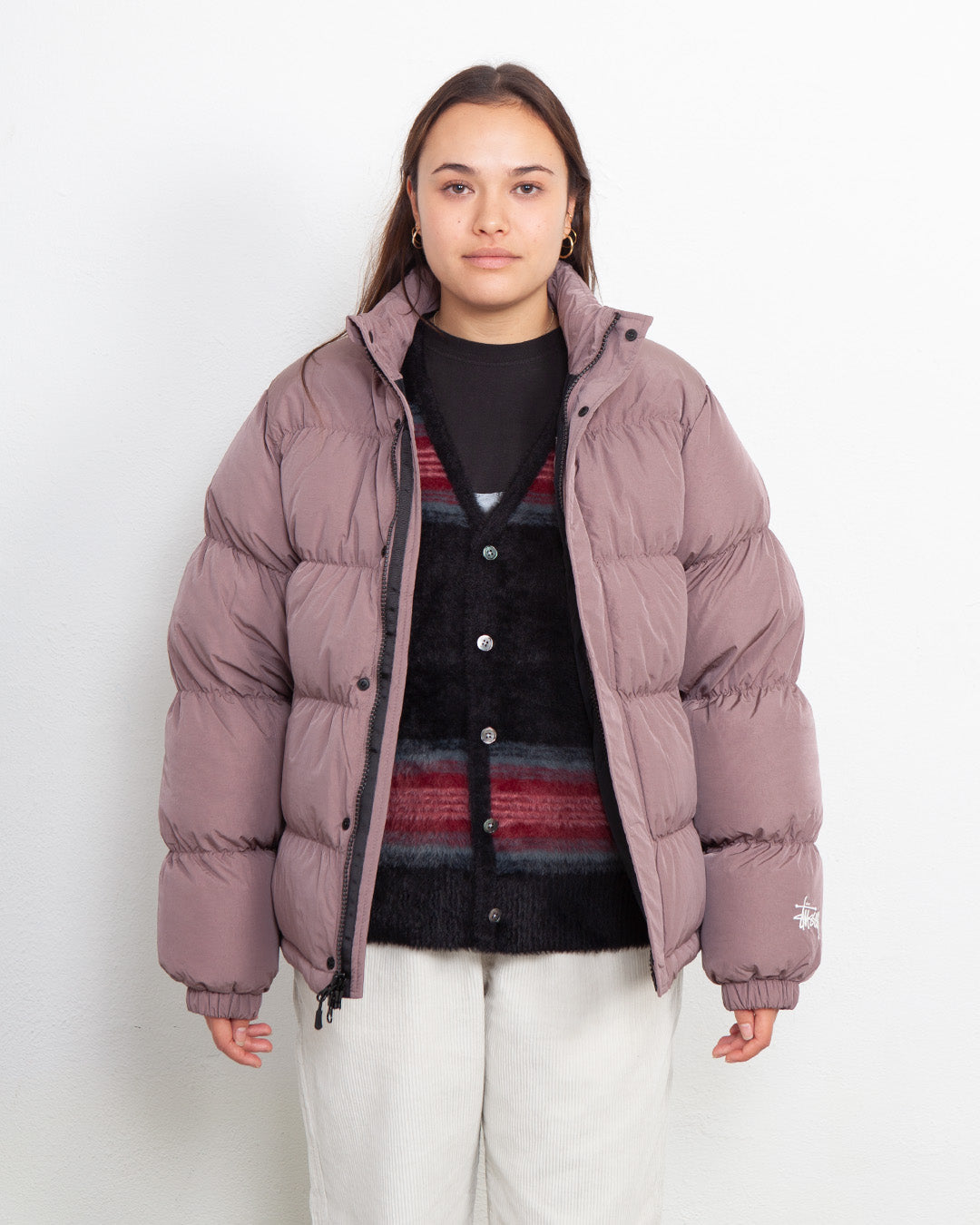 STUSSY RIPSTOP DOWN PUFFER JACKET ダウン