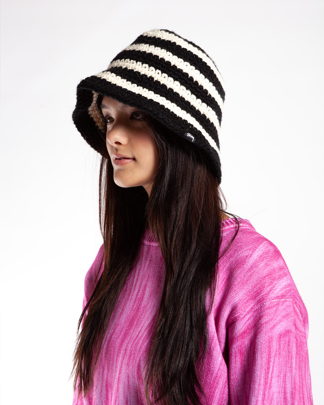 STUSSY SWIRL KNIT BUCKET HAT バケットハット 新品 | www.innoveering.net