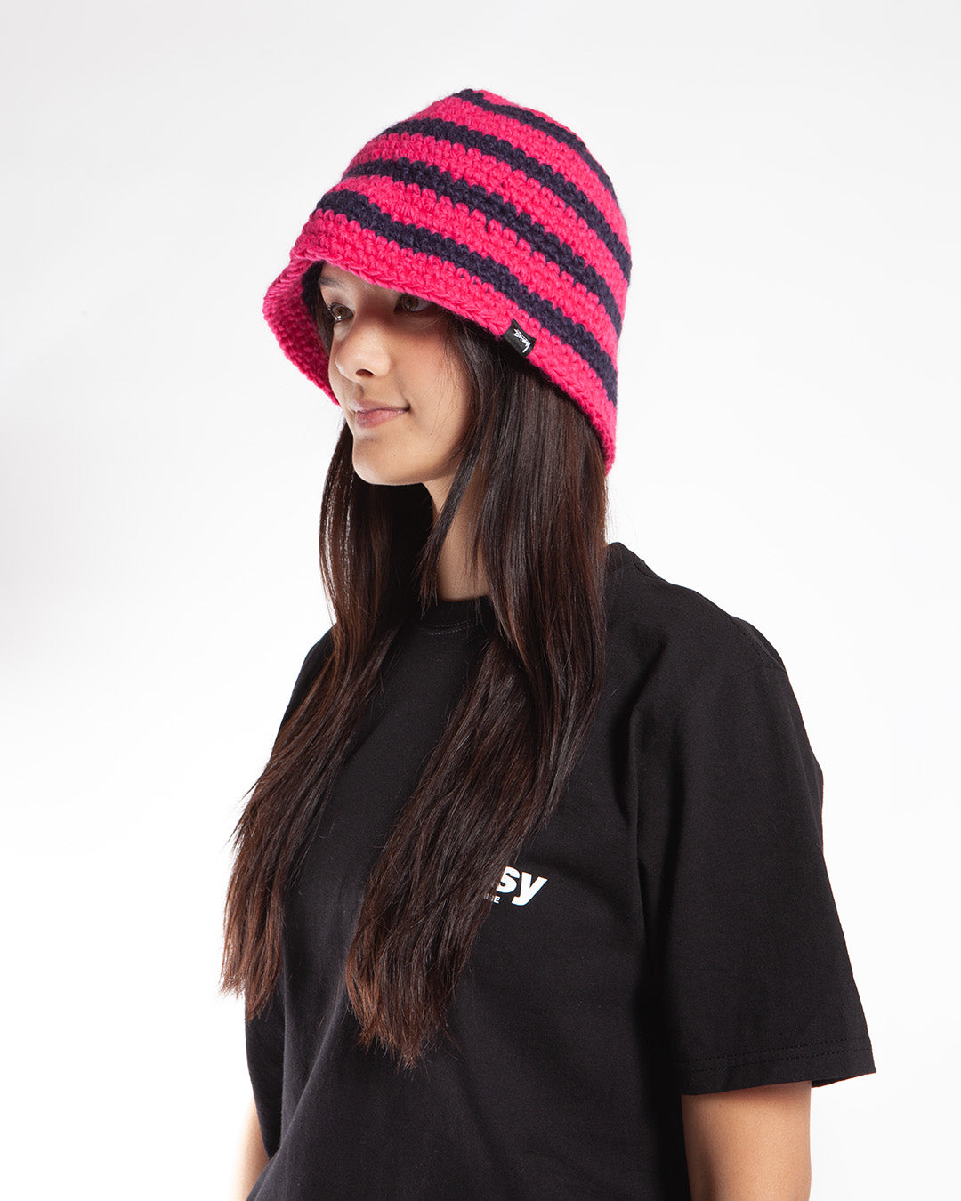 STUSSY SWIRL KNIT BUCKET HAT バケットハット | hartwellspremium.com