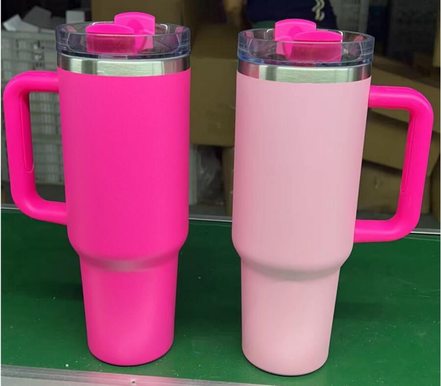 RTS USA_Flamingo 30oz Powder Coated Quencher Tumblers Optional_USPNY