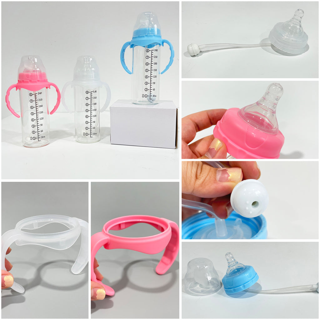 12oz Blank Sublimation Baby Milk Bottle Glass Feeding Bottle_USPNY – YPSub