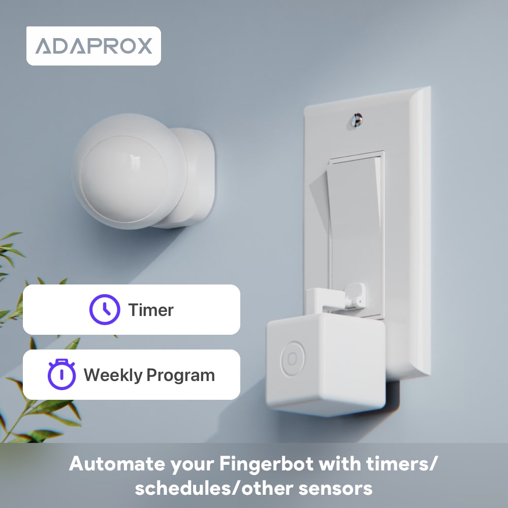Adaprox Fingerbot Plus-Smart Switch, Button Pusher