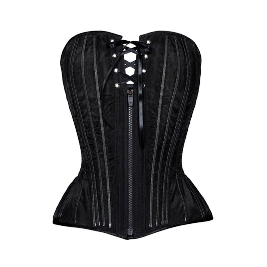 Black Fine Mesh No Line Corset, Hourglass Silhouette, Regular – Timeless  Returns