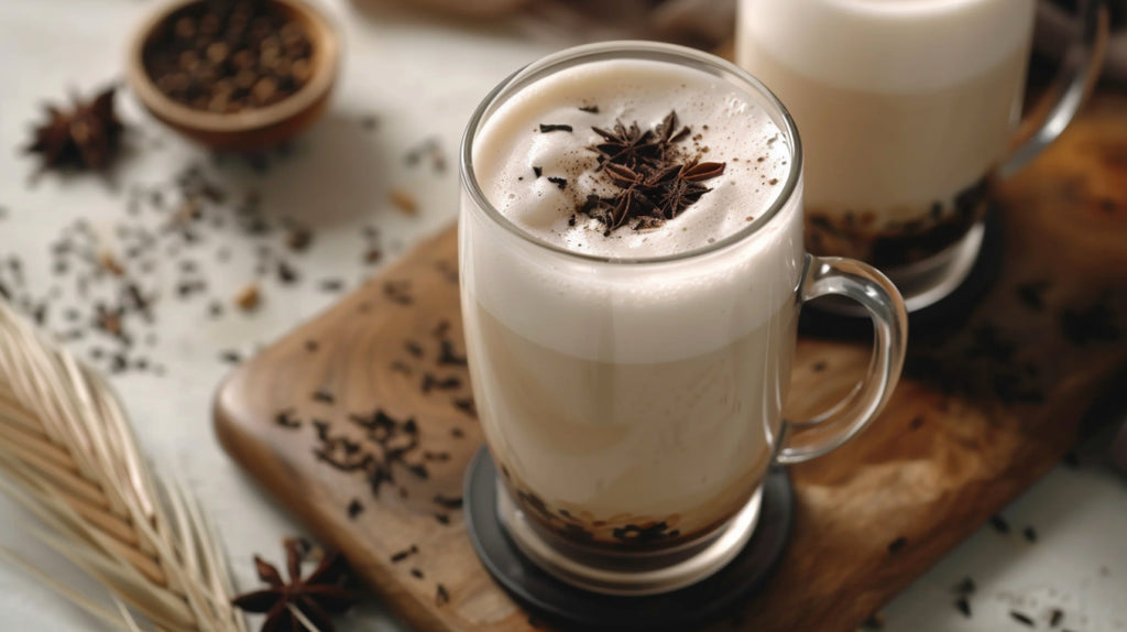 Klassischer Earl Grey Latte