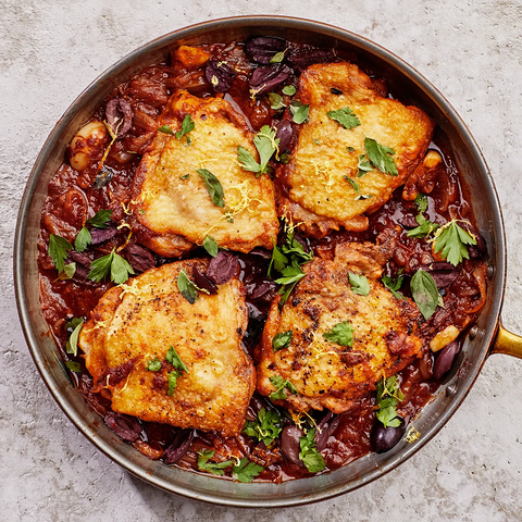 Braised Chicken Thighs