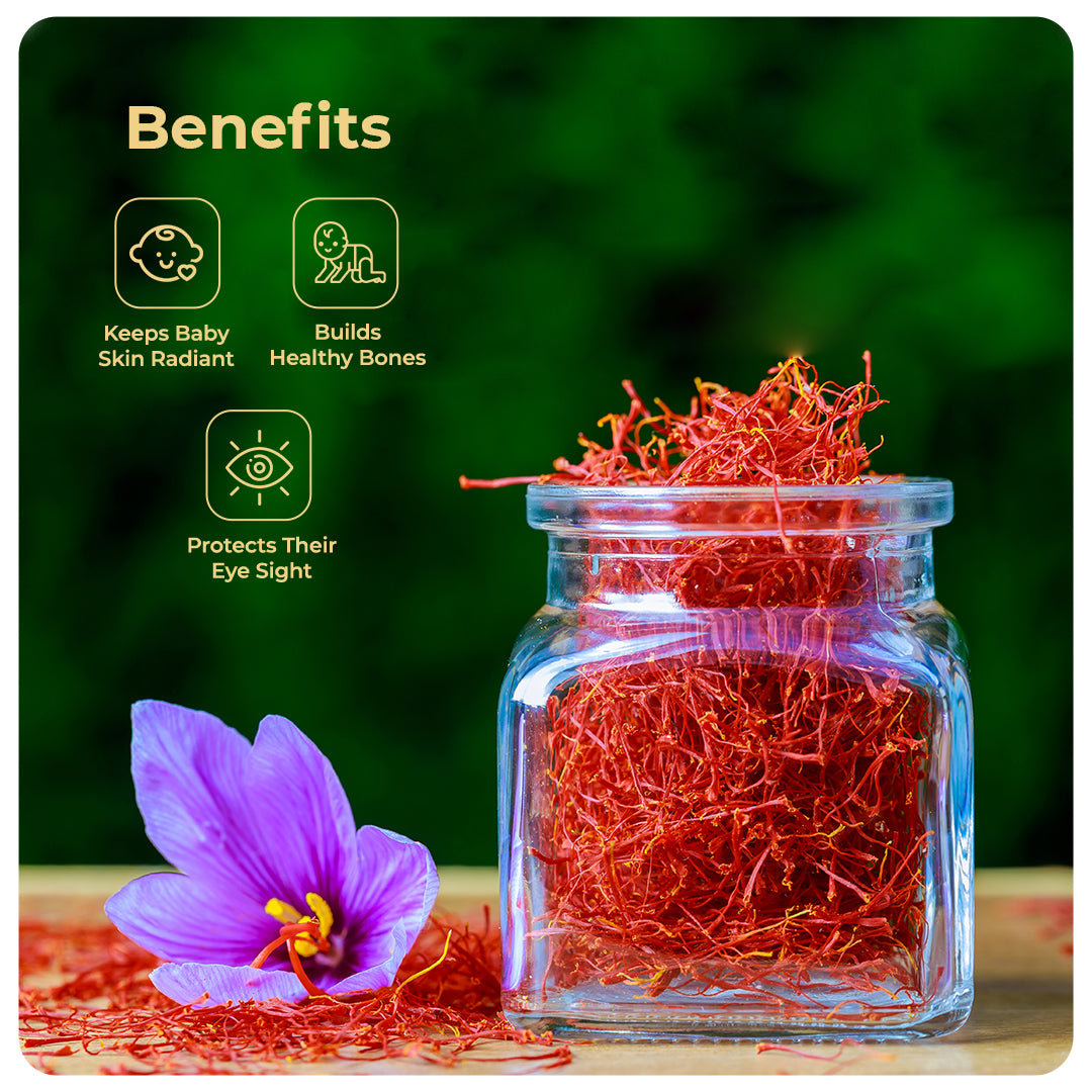 Saffron Oil and its Benefits for Babies  Maate
