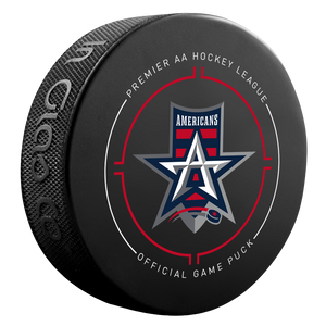 Allen Americans Player Signed Puck