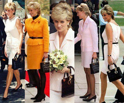 Princess Diana with the Lady Dior Bag