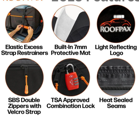 Safety Factors in roofpax cargo bag