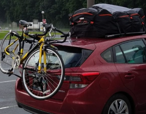 reliable roof rack straps keep camping gear in place mile after mile.