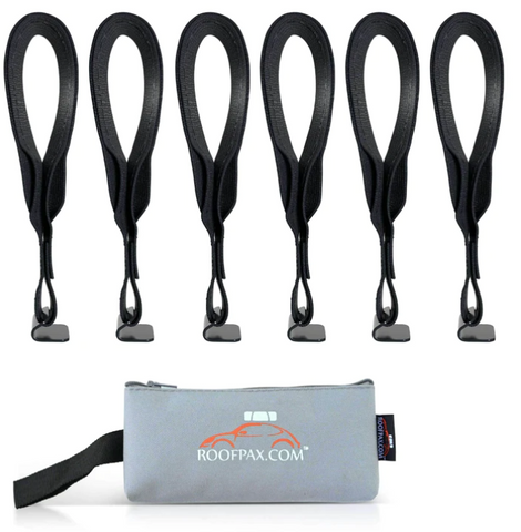 car roof tie down hook straps