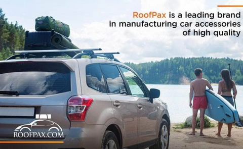 A roof rack is perfect for carrying extra luggage