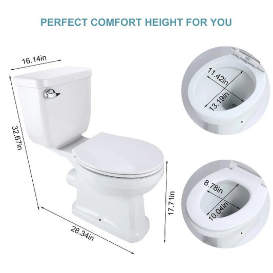 Sanimove 500watt MaceratingToilet 3 Piece of Upflush Toilet System for  Basement Room Round Bowl Toilet with Toilet Tank,Upflush Toilet with  Macerator