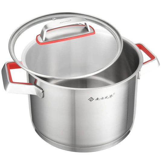 DCIGNA 1.5 Quart Stainless Steel Saucepan with Pour Spout, Saucepan with Lid, Mini Milk Pan with Spout - Perfect for Boiling Milk, Sauc