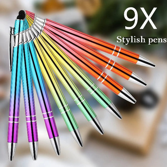 Cute Fine Point Smooth Writing Colorful Pens For Women & Note