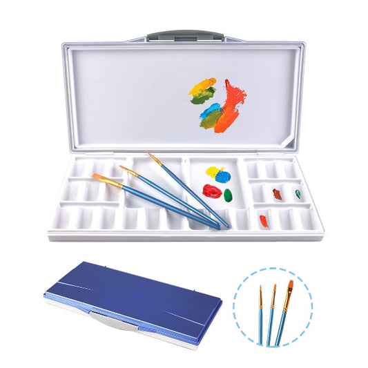  H & B 145-Piece Art Supplies Set for Kids, 2 Layers