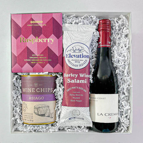 Red wine gift box