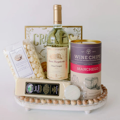 A Tuscan Delight wine gift box