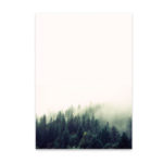 Landscape Forest & Sea Canvas Art Prints Variation 1