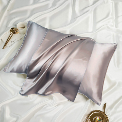 Satin Pillowcase - Cloud Silver