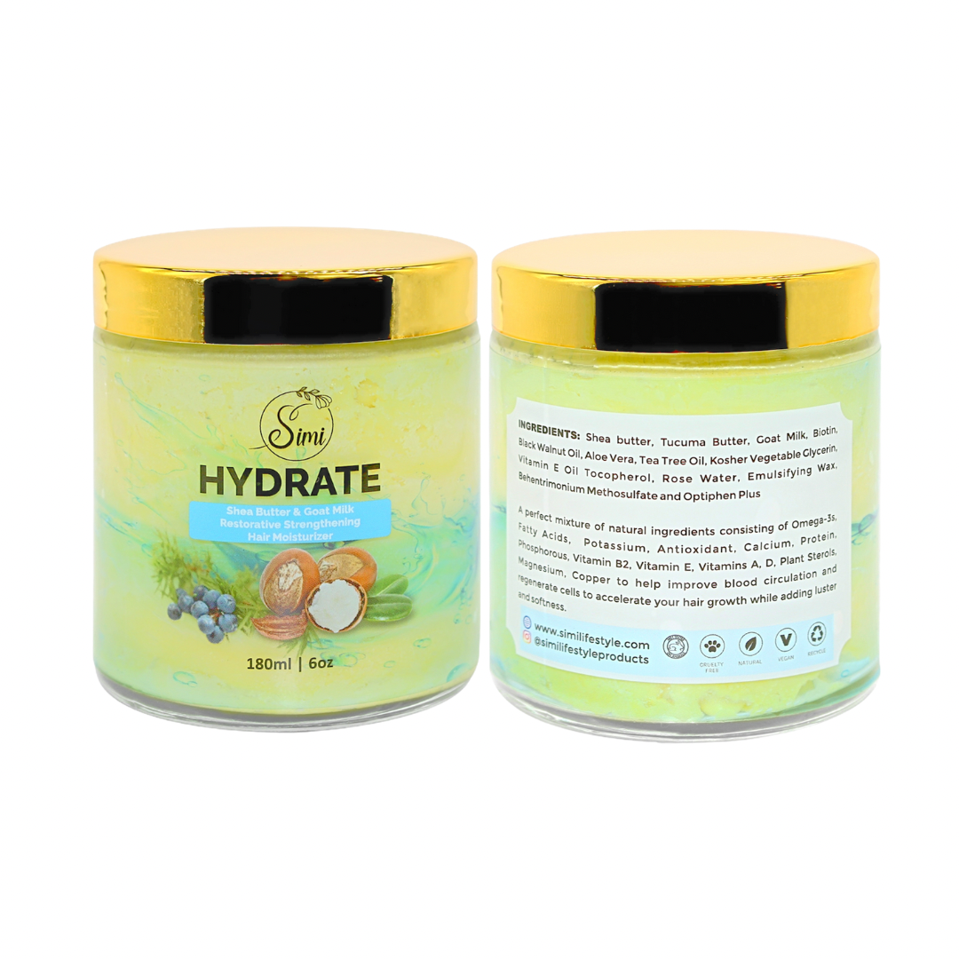 SIMI Garlic Infused Repair, Hydrate & Condition Hair Moisturizer