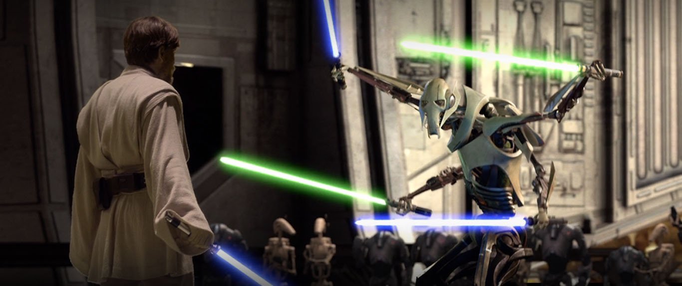 Obi-Wan gegen General Grievous