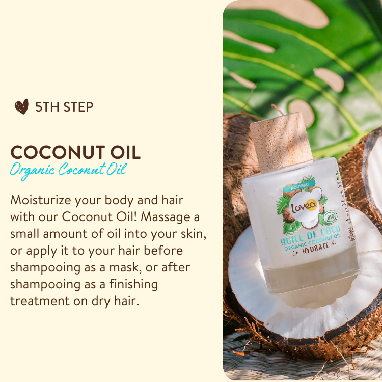 8000063 lovea kit de soin cheveux corps essentiels voyage coco organic coconut oil moisturizes product 5