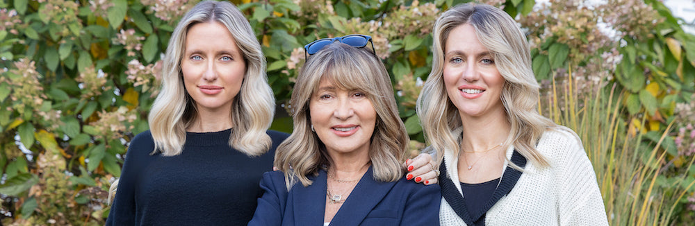 gail federici with her daughters alex and brit