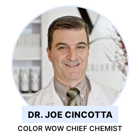 dr joe cincotta - chief chemist at color wow