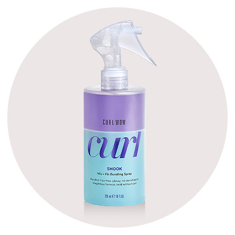 curl wow shook spray