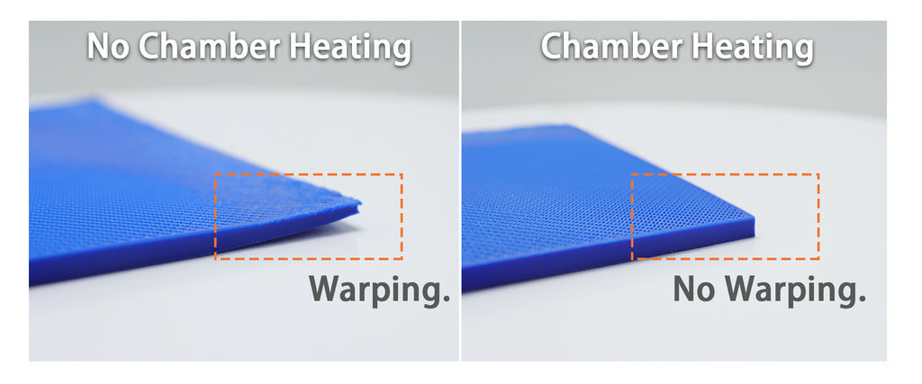 By keeping the hot air inside the chamber, you minimize the risk of temperature changes that can lead to warping.