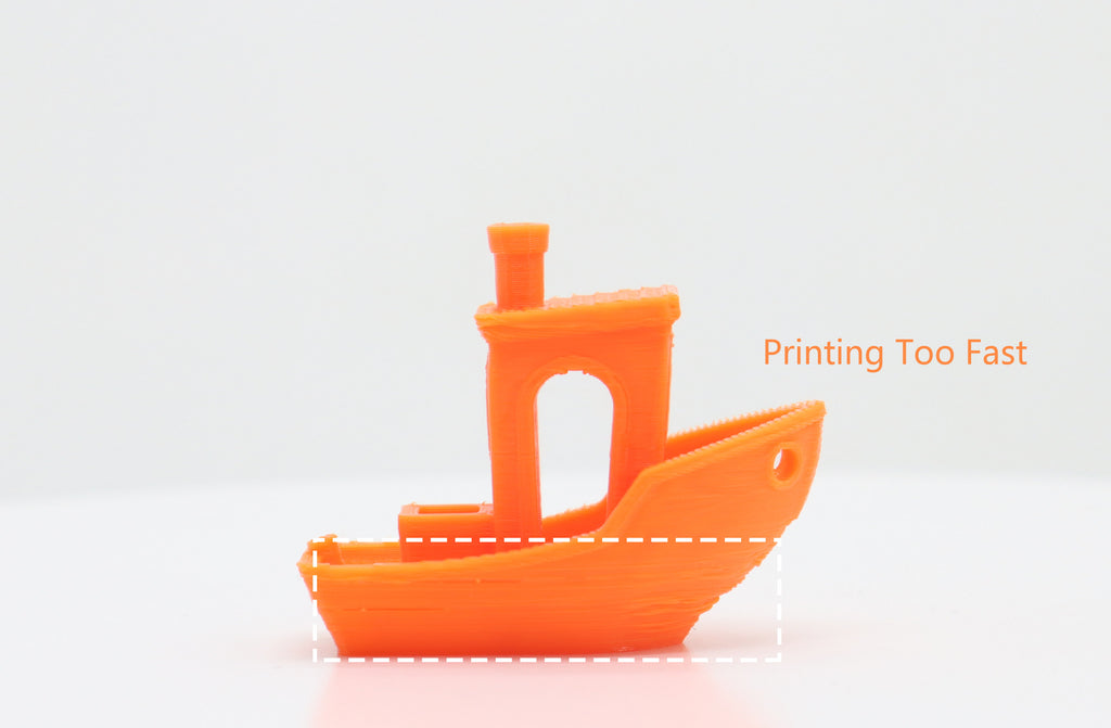 Push those print speeds too fast, and you'll likely start seeing issues like loss of detail, rough surfaces, and even print failures.