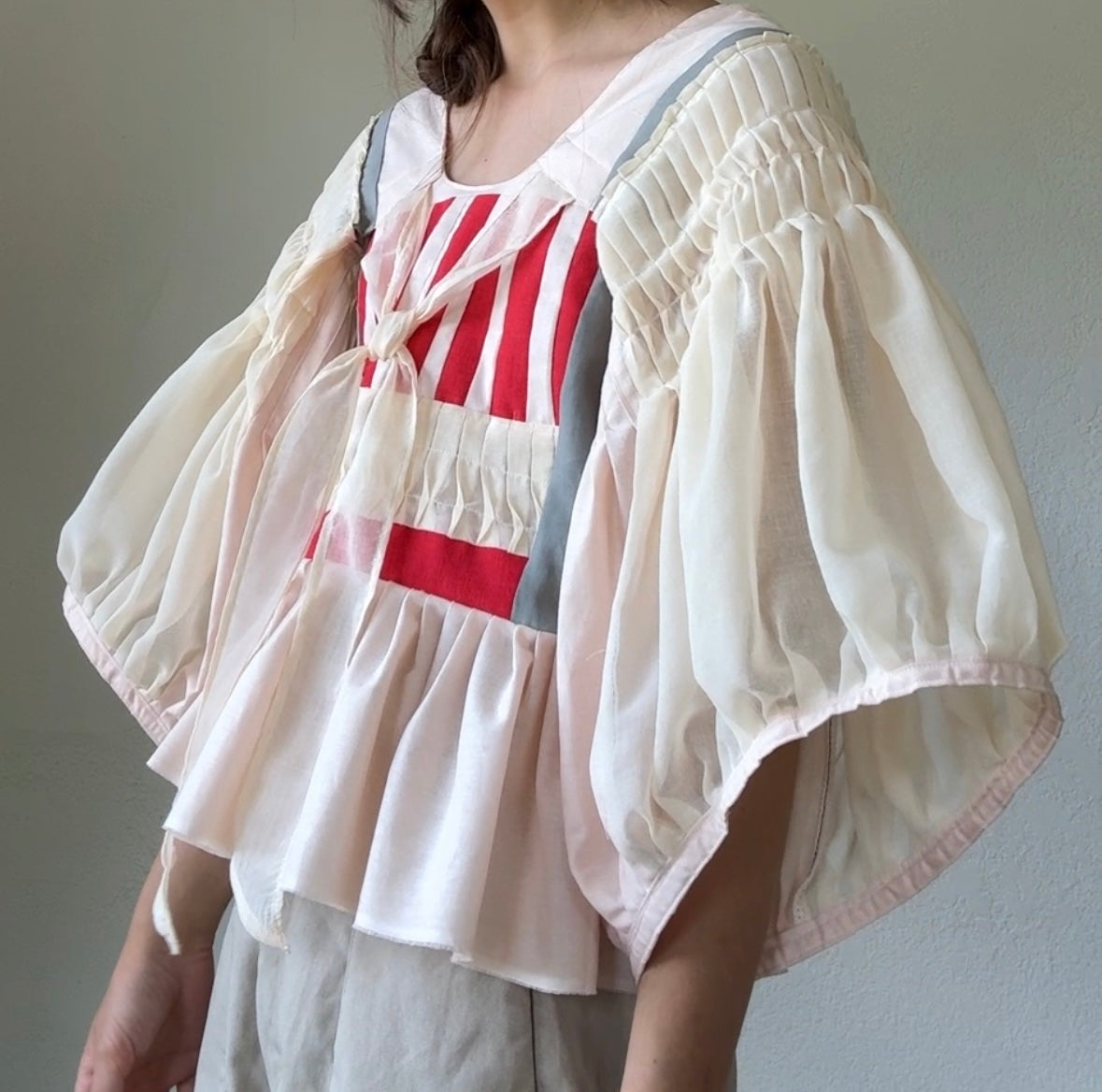 Stripe Top - Fits up to size M